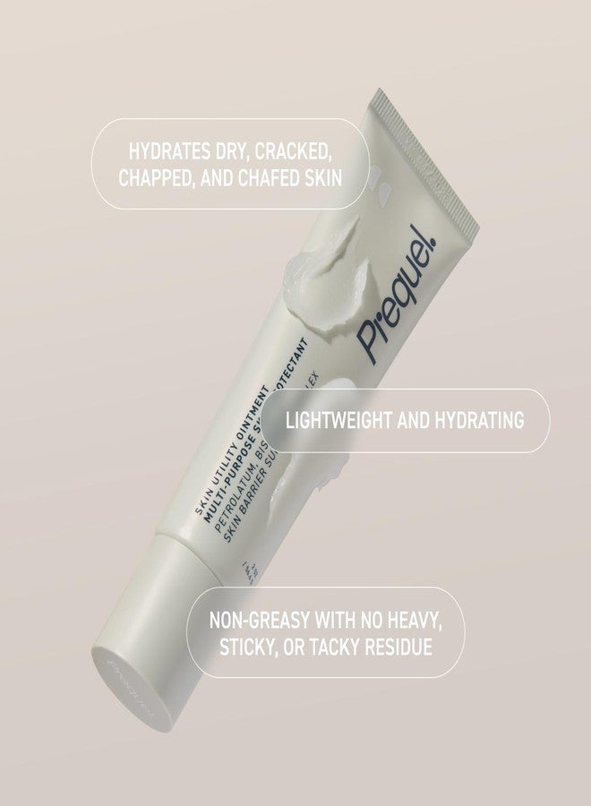 Prequel Skin Utility Ointment, Moisturizing Protectant. Mid-weight Occlusive Face and Body Cream for Dry Skin, Hand Cream for Cracked Hands. Soothing Barrier Protection with 45% Petrolatum - Image 5